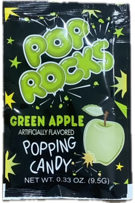 Pop rock groen appel